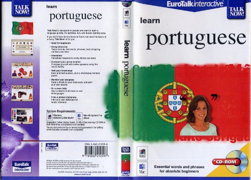Imagen de archivo de Talk Now! Learn Portuguese: Essential Words and Phrases for Absolute Beginners a la venta por Better World Books Ltd