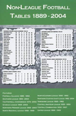 Non-League Football Tables 1889-2004 (9781862231054) by Robinson, John