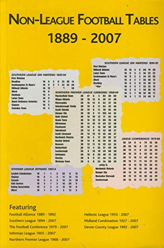 Beispielbild fr Football League Tables 1888-2007 zum Verkauf von WorldofBooks