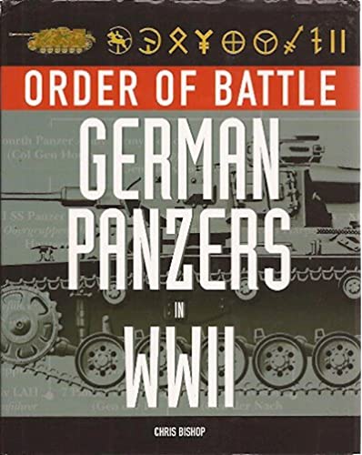 9781862274419: Order of Battle: German Panzers in WWII