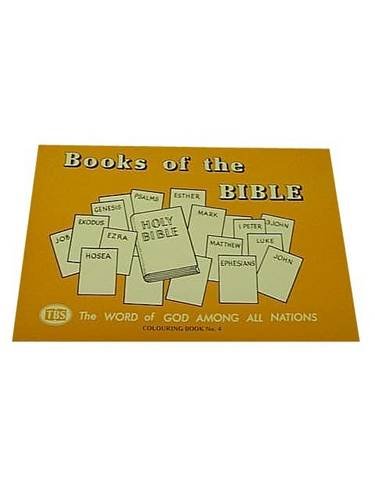 Stock image for Books of the Bible Colouring Book: Outline Texts Book 4 (The Colouring Books) for sale by medimops
