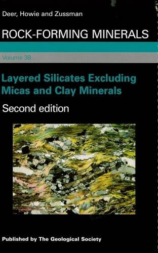 Imagen de archivo de Rock-Forming Minerals, Volume 3B: Layered Silicates: Excluding Micas and Clay Minerals a la venta por Joseph Burridge Books