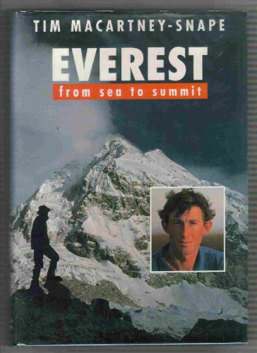 Beispielbild fr Everest from Sea to Summit zum Verkauf von Arapiles Mountain Books - Mount of Alex