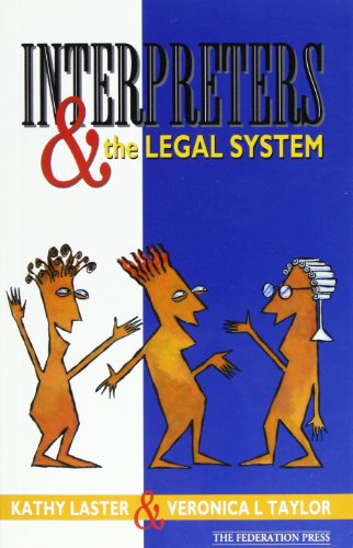 Imagen de archivo de Interpreters And the Legal System a la venta por Book Haven
