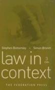 Imagen de archivo de Law in Context a la venta por WorldofBooks