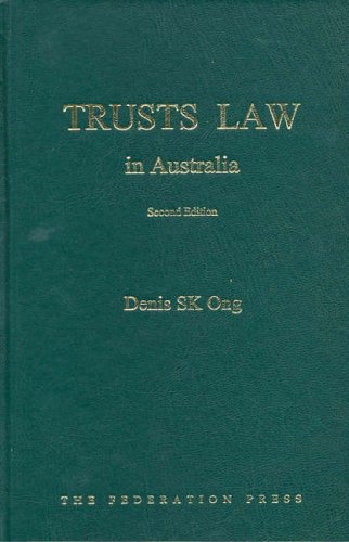 Trusts Law In Australia 2Nd Ed.