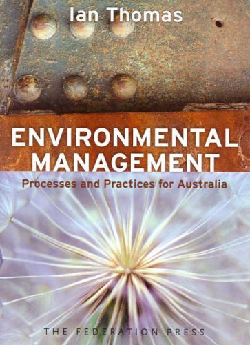 Environmental Management: Processes and Practices (9781862875272) by Thomas, Ian