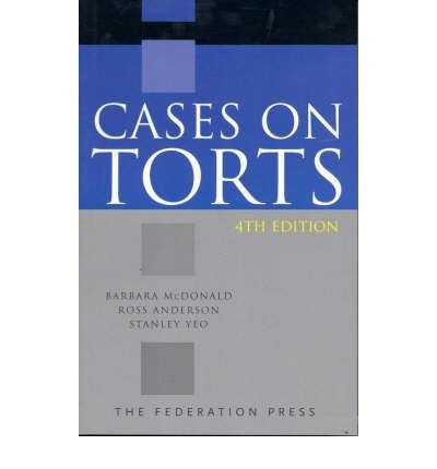 9781862876132: Cases on Torts