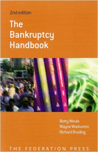 9781862876217: The Bankruptcy Handbook
