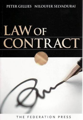 Stock image for Gillies, P: Law of Contract for sale by medimops