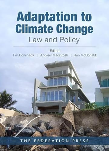 9781862877962: Adaptation to Climate Change: Law and Policy