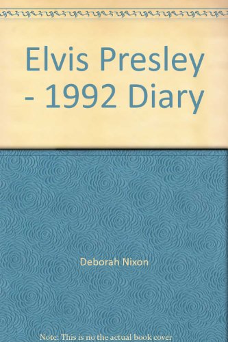Stock image for Elvis Presley - 1992 Diary for sale by AwesomeBooks