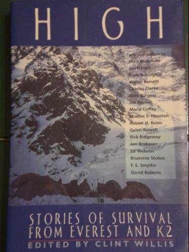 9781863026734: High:Stories Of Survival From Everest And K2 (An Adrenaline Book)