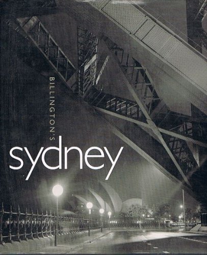 Stock image for Billington's Sydney for sale by Russell Books