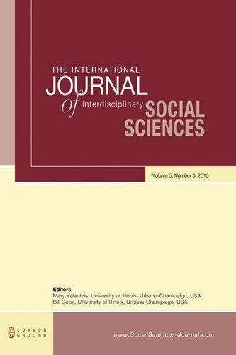 Beispielbild fr The International Journal of Interdisciplinary Social Sciences: Volume 5, Number 3 zum Verkauf von HPB-Diamond