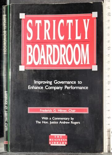 Beispielbild fr Strictly boardroom. zum Verkauf von AwesomeBooks