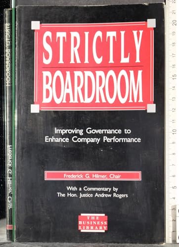 Stock image for Strictly boardroom. for sale by AwesomeBooks