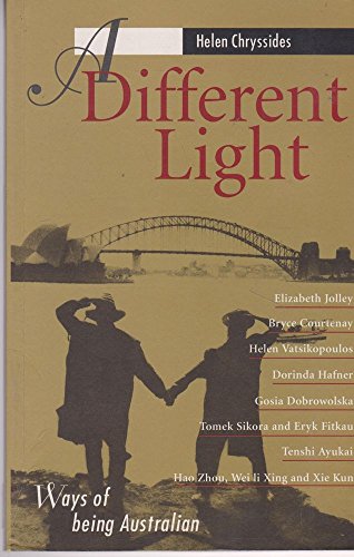 Beispielbild fr A Different Light: Ways of Being Australian. zum Verkauf von BOOKHOME SYDNEY