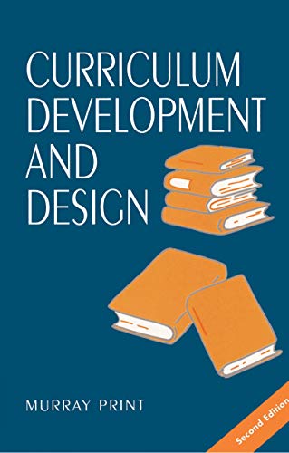 Stock image for Curriculum Development and Design for sale by Blackwell's