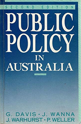 9781863734332: Public Policy in Australia