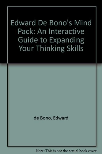 Stock image for EDWARD DE BONO'S MIND PACK, an Interactive Guide to Expanding Your Thinking Skills with Games, Puzzles & Exercises for sale by M. & A. Simper Bookbinders & Booksellers