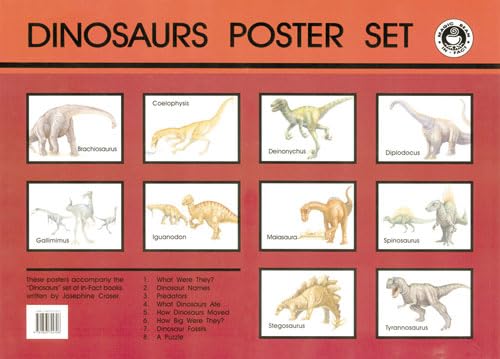 Dinosaurs: Posters (Topic Packs Non-fiction) (9781863744706) by Croser, J.