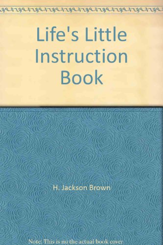9781863810227: Life's Little Instruction Book