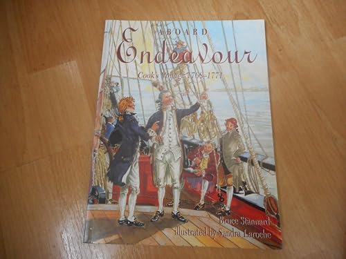 Stock image for Aboard 'Endeavour'. Cook's Voyage 17668-1771. Illustrated by Sandra Laroche for sale by C.P. Collins Booksellers