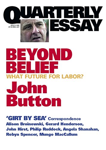 9781863951470: Beyond Belief : What Future for Labor?