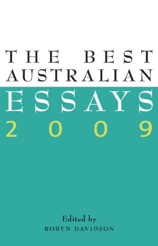 Beispielbild fr The Best Australian Essays 2009 zum Verkauf von AwesomeBooks