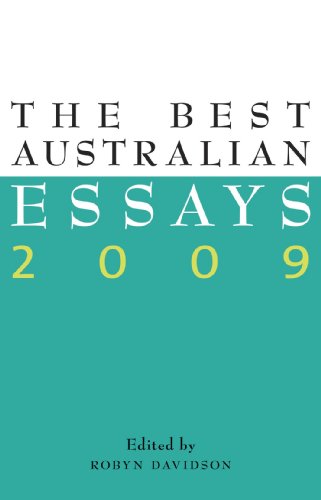 Imagen de archivo de The Best Australian Essays 2009 a la venta por AwesomeBooks