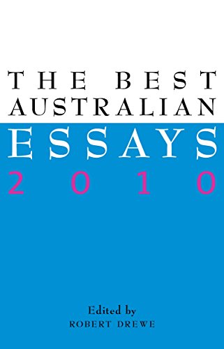 Stock image for The Best Australian Essays 2010 for sale by Book Express (NZ)