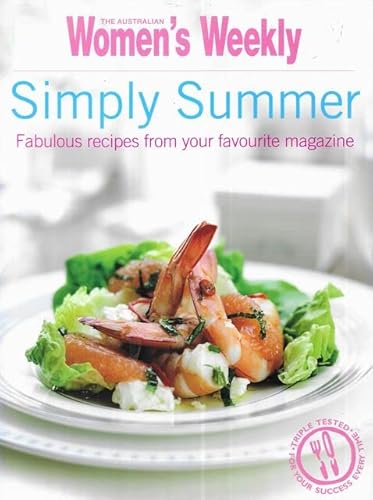 Stock image for Best Food Summer (The Australian Women's Weekly) for sale by medimops