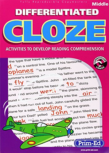 Beispielbild fr Differentiated Cloze: Middle (Differentiated Cloze: Activities to Develop Reading Comprehension) zum Verkauf von WorldofBooks