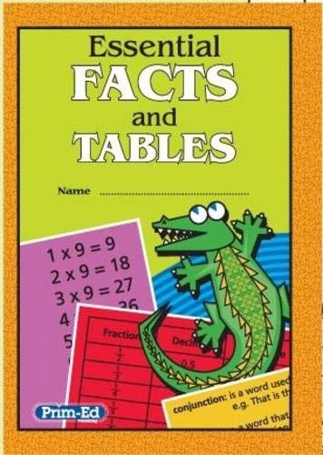 Beispielbild fr Essential Facts And Tables zum Verkauf von WorldofBooks