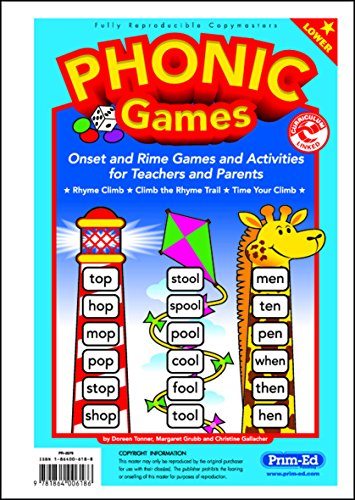 Beispielbild fr Phonic Games: Onset and Rime Games and Activities for Teachers and Parents zum Verkauf von WorldofBooks