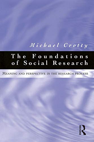 Imagen de archivo de Foundations of Social Research: Meaning and Perspective in the Research Process a la venta por Chiron Media
