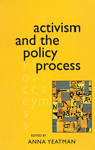 Stock image for Activism and the Policy Process for sale by Blackwell's