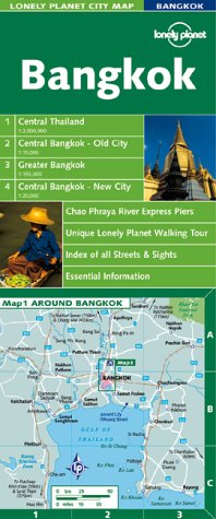 Lonely Planet Bangkok: City Map (City Maps Series) (9781864500042) by [???]
