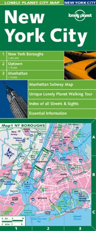 9781864500103: New York (Lonely Planet City Map)