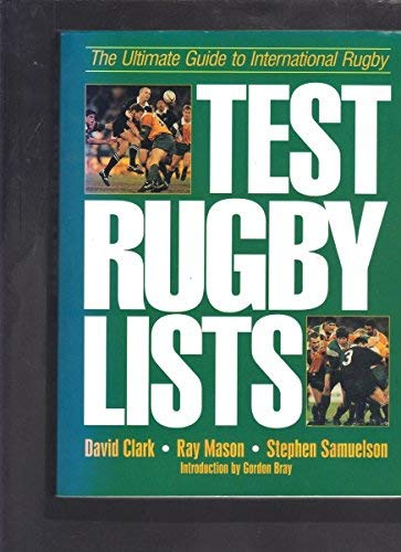Imagen de archivo de Test Rugby Lists a la venta por Matheson Sports International Limited