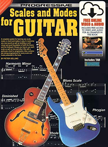 Beispielbild fr 69058 - Progressive Scales and Modes for Guitar - Book/Online Video & Audio zum Verkauf von HPB-Emerald