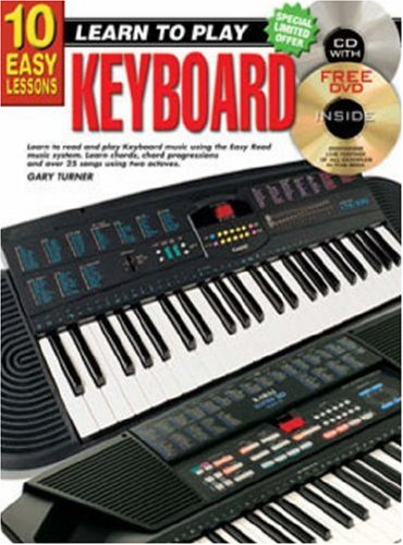 CP69109 - 10 Easy Lessons Keyboard Bk/Cd (9781864691092) by Gary Turner