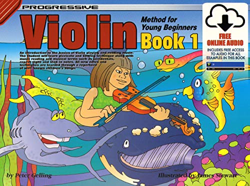 Beispielbild fr 69144 - Progressive Violin Method for Young Beginners Book 1 - Book/Online Audio zum Verkauf von SecondSale