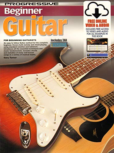 Beispielbild fr 69163 - Progressive Beginner Guitar - Book/Online Video & Audio zum Verkauf von SecondSale