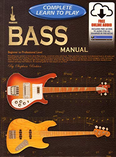 Bass Manual: Complete Learn to Play (Progressive Complete Learn to Play) (9781864692631) by Richter, Stephan