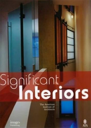 Stock image for Significant Interiors: Interior Architecture Knowledge Community for sale by Hay-on-Wye Booksellers