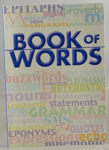 Stock image for Book of Words for sale by Bookmans