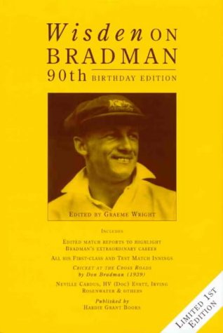 Stock image for Wisden on Bradman for sale by WorldofBooks