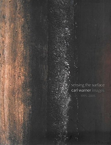 Stock image for Sensing The Surface Carl Warner Images for sale by THE CROSS Art + Books